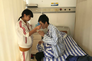 Her brother Yanhong had a bone marrow transplant three years ago, but despite the fact she was a match, the operation was not a total success and he is still sick.  <br/>AsiaWire