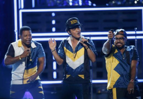 Bruno Mars performs '24K Magic' at the 2016 American Music Awards in Los Angeles, California. REUTERS/MARIO ANZUONI <br/>Photo: REUTERS / Mario Anzuoni