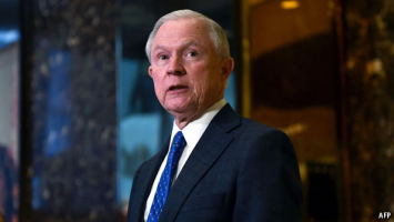 Donald Trump's nomination of Senator Jeff Sessions of Alabama as attorney-general <br/>AP Photo