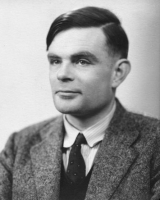 War hero Alan Turing, founder of computer science. <br/>Winstonchurchill.org.