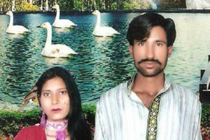 Shahzad Masih and Wife Shama, the Pakistani Christian couple burned to death over alleged burning of the Quran. <br/>Facebook/International Christian Concern