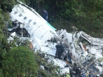 Colombia plane crash site