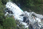 Colombia plane crash site