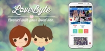 LoveByte, one of the many apps built for long distance couples. 