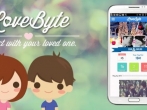 LoveByte, one of the many apps built for long distance couples. 