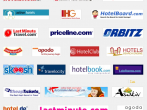 Some of the biggest names in online hotel bookings. 