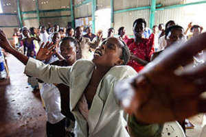 Christians in Uganda <br/>Reuters