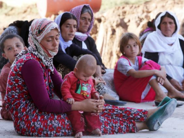 More than 2,700 Yazidi women and children have been rescued or escaped ISIS captivity, while more than 3,600 are still enslaved. <br/>Reuters