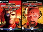 CD versions of Command & Conquer: Red Alert 2. 