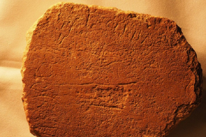 Stone slab with ancient inscriptions <br/>Douglas Petrovich