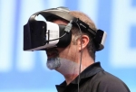 Intel's alloy VR headset. 