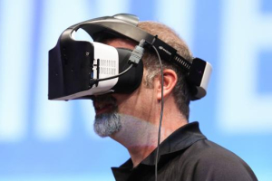 Intel's alloy VR headset.  <br/>IT Pro. 