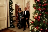 U.S. President Barack Obama and first lady Michelle Obama