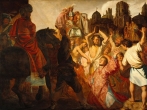 Rembrandt The Stoning of Saint Stephen