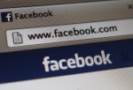 Facebook Logo at Macbook