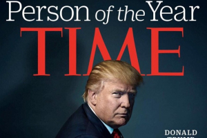 Donald Trump is Time magazine's Person of the Year. <br/>Twitter/David Hobby