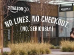 Amazon Go groceries promise "No lines and no checkout." 