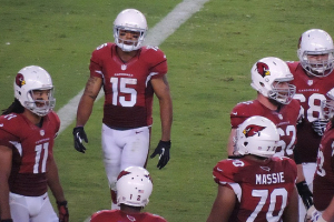 Michael Floyd with the Arizona Cardinals.  <br/>Flickr/FF Swami