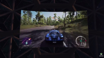 Experience VR gaming in a whole new way with the Xbox One streaming app for Oculus Rift. <br/>YouTube screengrab