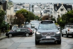 Uber's self-driving vehicle service arrives in San Francisco.