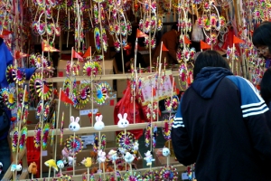 In Hong Kong, locals gathered throughout the city with Victoria Garden Flea Market as the most noticeable places, where crowds of people make their ways pass through an eclectic display of booths decorated with rabbit themed balloons, paintings, and hand-crafted windmills. <br/>Gospel Herald 