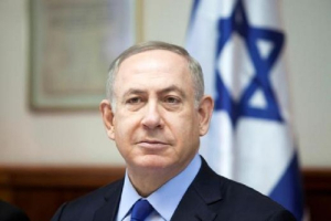 Israeli Prime Minister Benjamin Netanyahu attends the weekly cabinet meeting at his Jerusalem office, December 25, 2016.  <br/>Reuters 