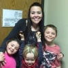 Amy Rickel and Her Children