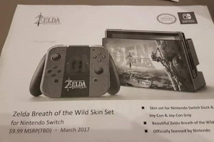 A leaked ad for Nintendo Switch accessories point to The Legend of Zelda: Breath of the Wild as a launch title. <br/>DroidXAce