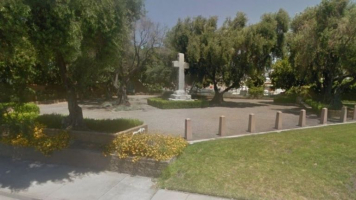 This 14-foot tall Latin cross was removed from Memorial Cross public park in Santa, Calif., after Freedom From Religion Foundation representatives, with local member Andrew DeFaria, threatened to sue the city, after trying to work with officials to get the cross removed from public land since 2012. <br/>Google