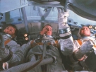 The Apollo 1 crew: Roger Chaffee, Ed White and Gus Grissom (from L to R)