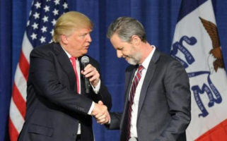 Liberty University President Jerry Falwell Jr., one of the nation's most prominent evangelical Christian leaders, was asked to head a White House task force on reforming the U.S. higher education system. <br/>Reuters / Scott Morgan  