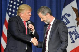 Liberty University President Jerry Falwell Jr., one of the nation's most prominent evangelical Christian leaders, was asked to head a White House task force on reforming the U.S. higher education system. <br/>Reuters / Scott Morgan  