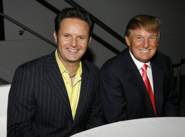 Donald Trump appears with Mark Burnett <br/>Getty Images
