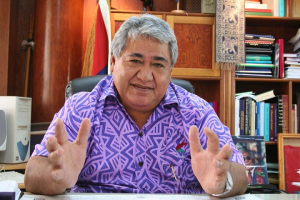 Samoa Prime Minister Tuilaepa Sa’ilele Malielegaoi stressed the importance of having the Constitution body, and not just the preamble, state that the country is founded on Christianity. <br/>Wikimedia Commons
