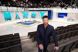 Harry Connick Jr. on set of his 'Harry' daytime series <br/>NBCUniversal / Heidi Gutman