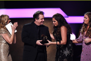 At the 59th Grammy awards held Feb. 12, 2017, in Los Angeles, the Best Contemporary Christian Music Performance/Song was won by Hillary Scott & The Scott Family; Bernie Herms, Hillary Scott & Emily Weisband, songwriters. They also won Best Contemporary Christian Music Album. <br/>Grammys / JustJared
