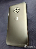 Back portion of the Moto G5 Plus spotted in leaked image, arrives in a nice metal chassis. <br/>Weibo