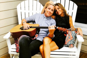 Christian writer known as the Momastery, Glennon Doyle Melton, announced a same-sex engagement on Facebook on Feb. 18, 2017, to soccer star Abby Wambach. <br/>Yahoo Sports