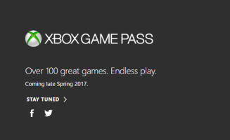 Expect the Xbox Game Pass to launch later this spring for a games buffet. <br/>Xbox