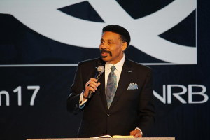 Dr. Tony Evans speaks at Proclaim 17 held at the Orlando World Center Marriott in Orlando, Florida. <br/>Gospel Herald
