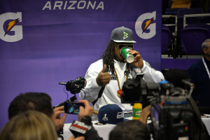 Marshawn Lynch retirement comeback talks reportedly caught the interest of the Green Bay Packers. <br/>WEBN-TV/Flickr CC