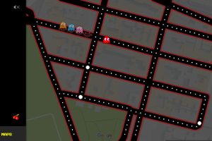 Watch Ms. Pac Man frolic around your neighborhood as she gobbles up those pills, fruit and the occassional ghost.  <br/>PC screengrab