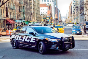 Ford prepares a mass-production hybrid patrol vehicle that is based on the Fusion hybrid.  <br/>Ford