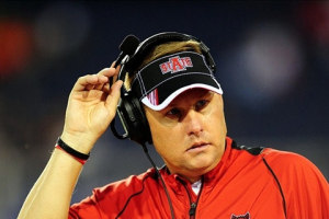 University of Mississippi head football coach, Hugh Freeze. <br/>Getty Images