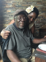 Debbie Godwin, pastor of Repairer Of The Breach Ministries Of Hope International, pictured with her father, 74-year-old Robert Godwin Sr. <br/>Twitter