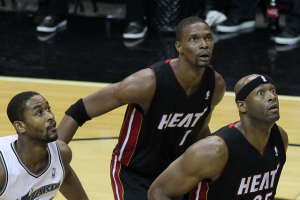 NBA rumors reportedly indicate a Chris Bosh contract to the Minnesota Timberwolves soon. <br/>Keith Allison/Flickr/CC