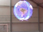 Here's the first spherical drone display in the world
