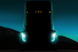 Tesla provides a teaser look at their upcoming electric truck, the Tesla Semi. <br/>Tesla