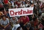 India Christians Protest Against Church Attacks