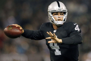 Derek Carr of the Oakland Raiders could sign a contract extension this summer. <br/>Cary Edmondson/Reuters